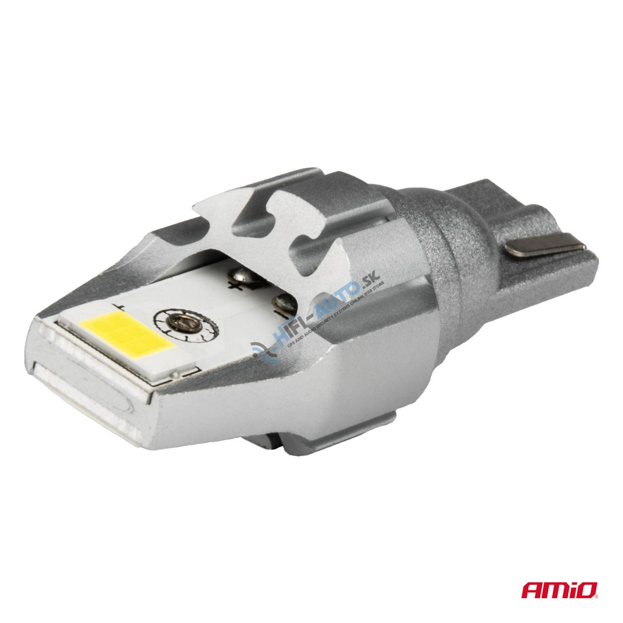 LED CANBUS T15 W16W 2SMD 3570 Biela 12V 24V žiarovky