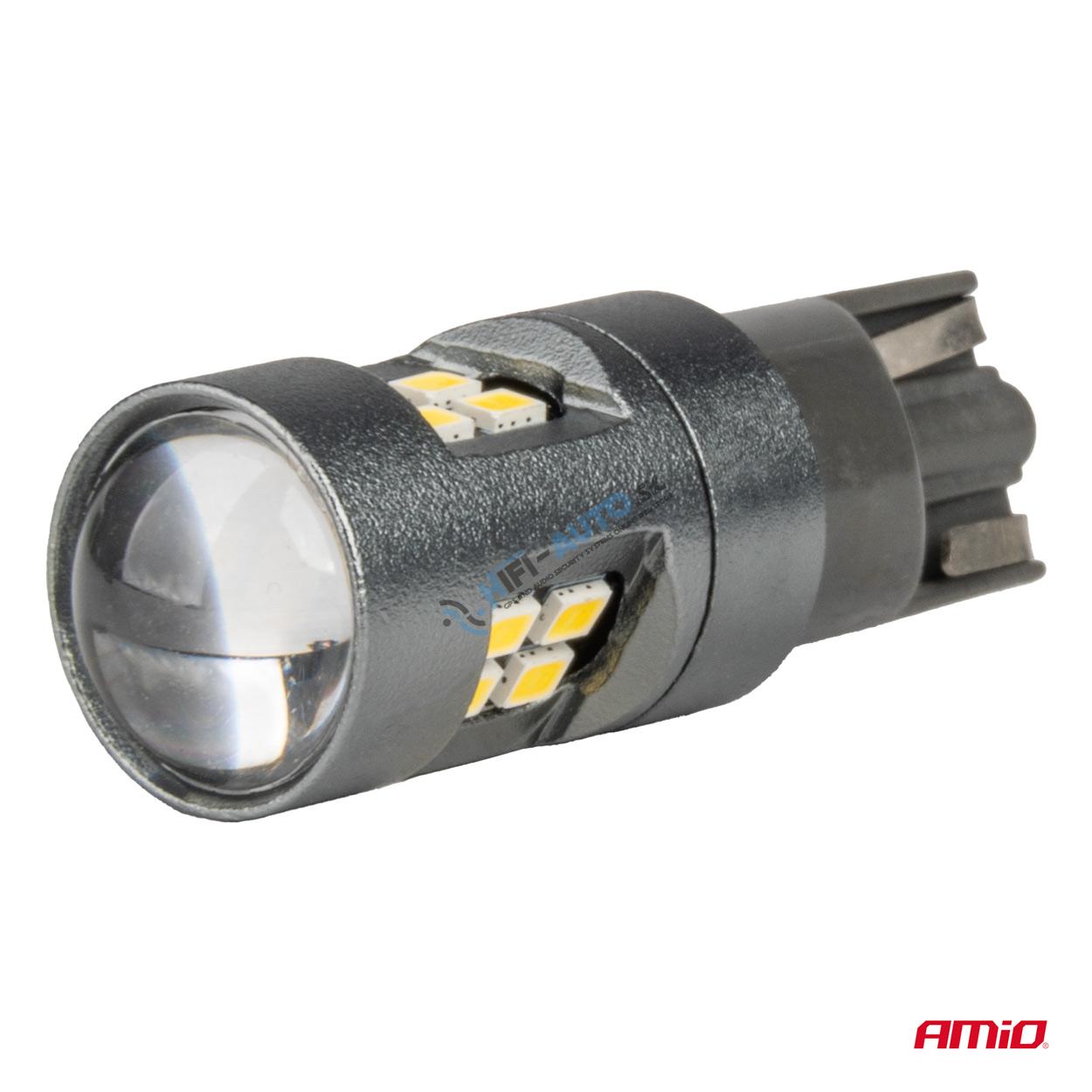 LED žiarovka CANBUS T10 W5W 16SMD 2016 Biele 12V/24V