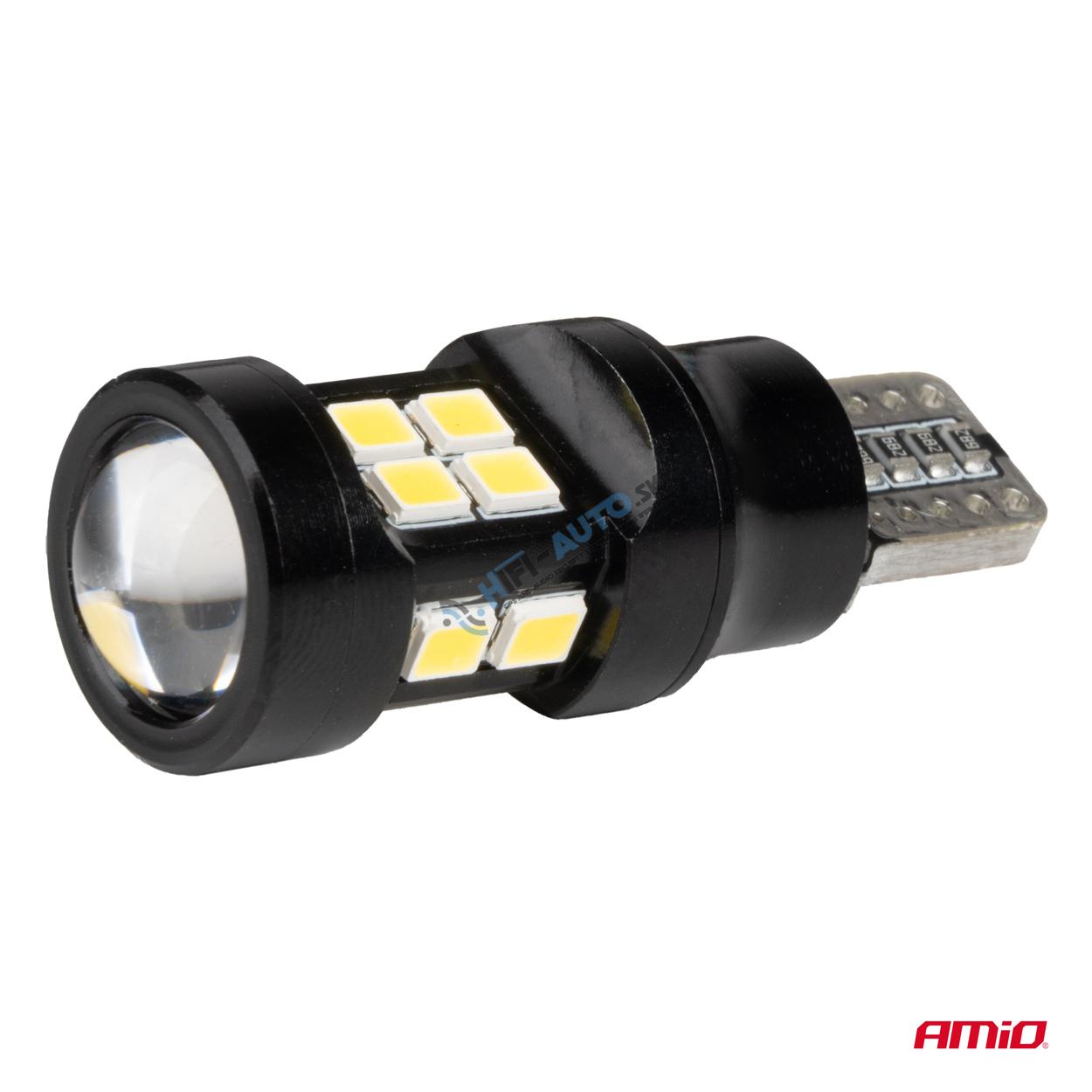 LED žiarovka CANBUS T15 W16W 15SMD 2835 Biela 12V 24V
