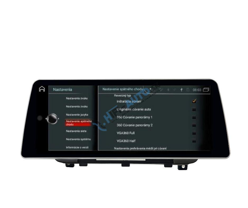 ANDROID 15 12,3" BMW X1 E84 autorádio