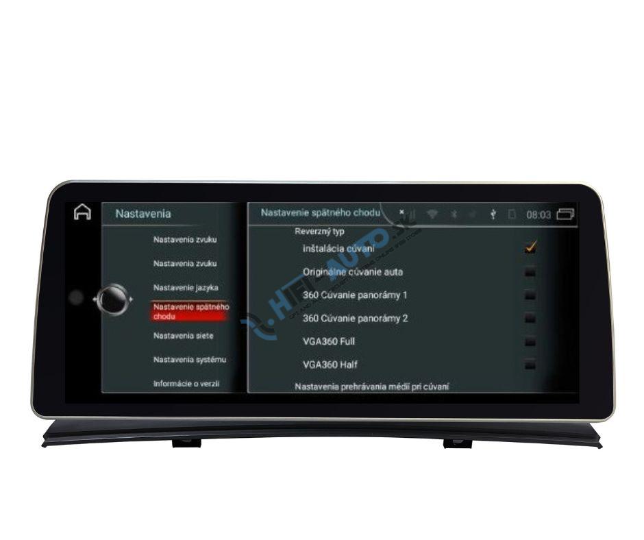 ANDROID 15 12,3" BMW X3 autorádio