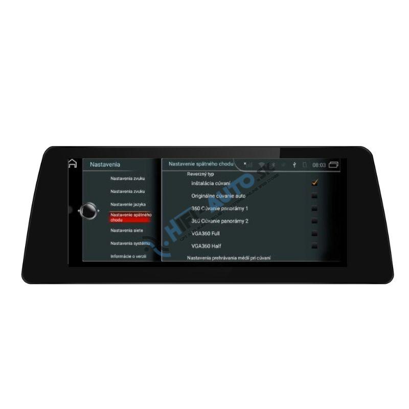 ANDROID 15 BMW 6 autorádio