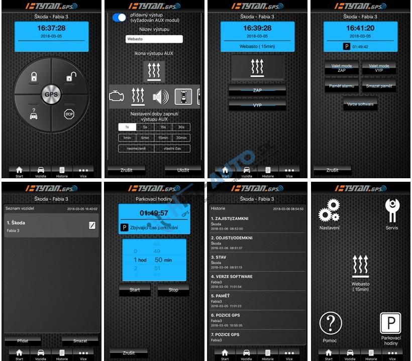 CAN-Bus GSM autoalarm TYTAN