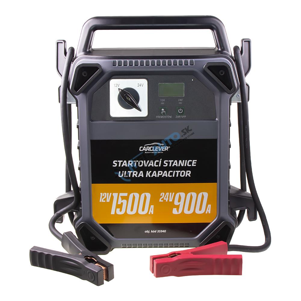 PROFI Štartovací zdroj (JumpStarter / kapacitor) 12V/1500A, 24V/900A