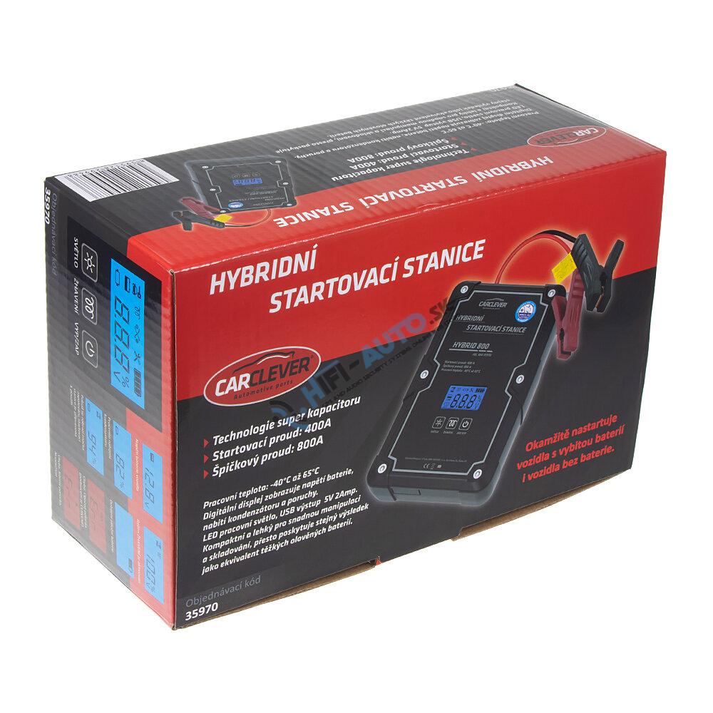 Jumpstart - hybridná štartovacia stanica CARCLEVER 400Amp