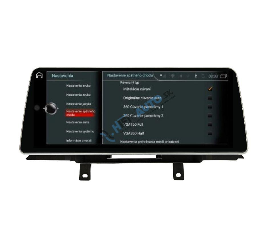 ANDROID 15 12,3" BMW 3/4 autorádio