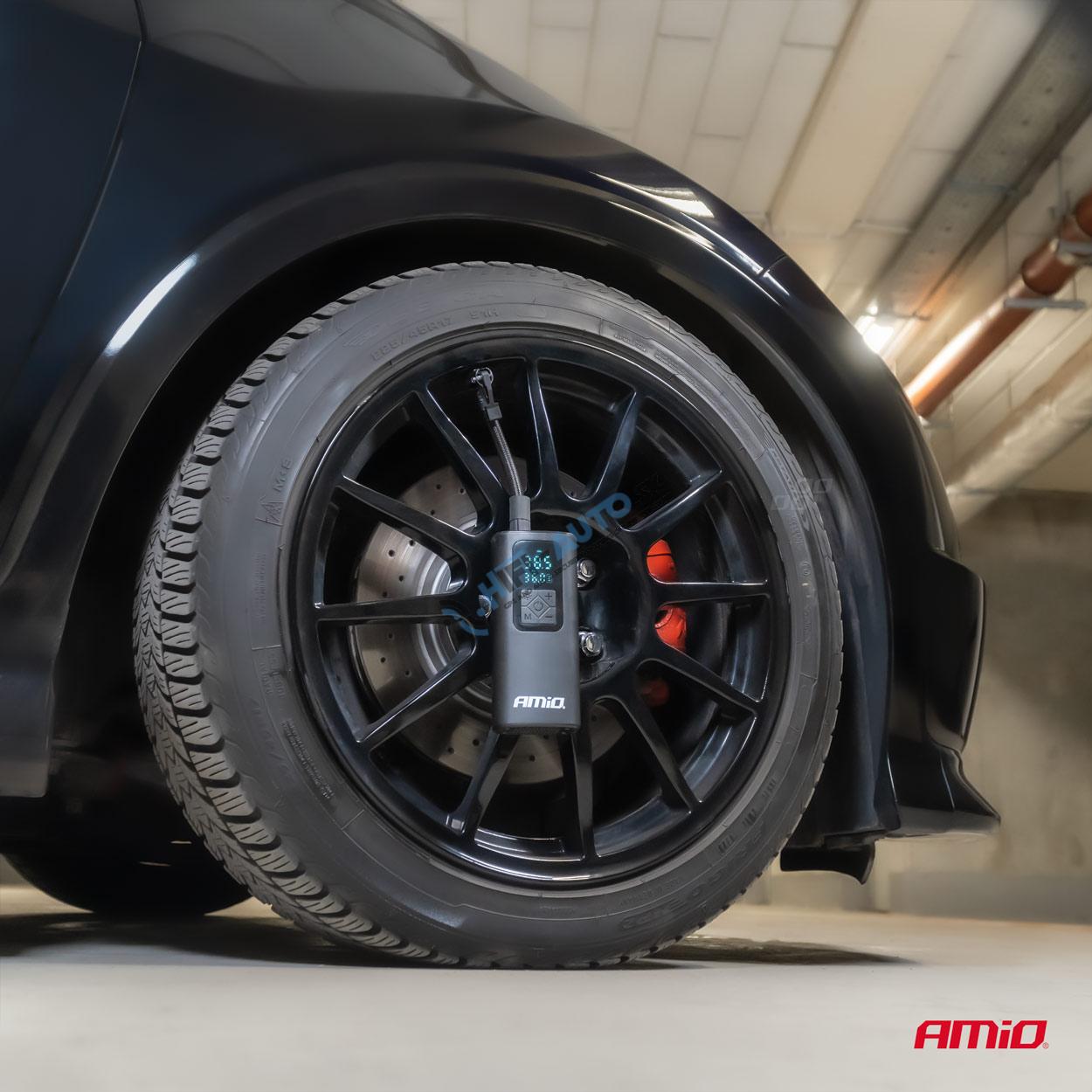 Bezdrôtový vzduchový kompresor LED USB-C 40W