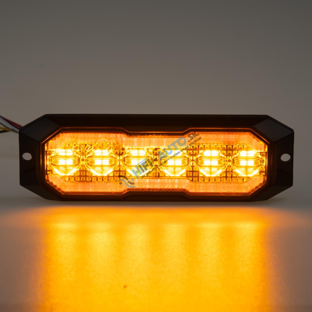 PROFI výstražné/zadné LED svetlo, oranžové + červené, 12-24V, ECE R65