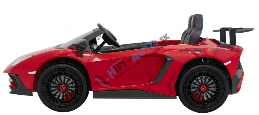 Lamborghini Aventador SV červené
