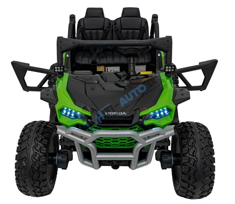 Elektrické autíčko Terenná HONDA 4x4, 4x120W, zelená farba