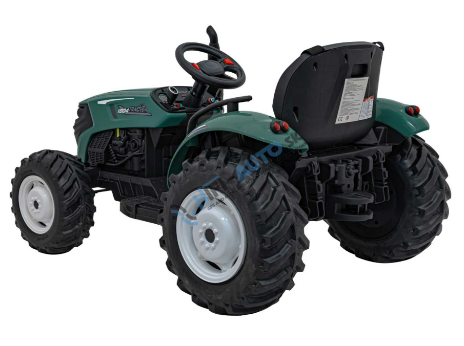 Traktorové vozidlo tmavozelené