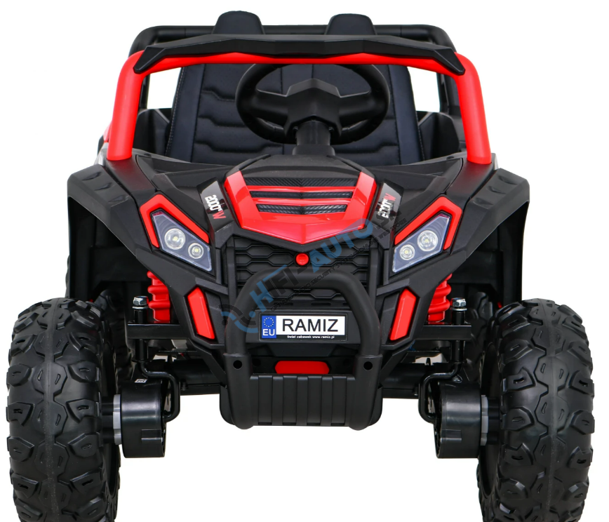 Elektrické autíčko Buggy UTV Racing 4x4 červené