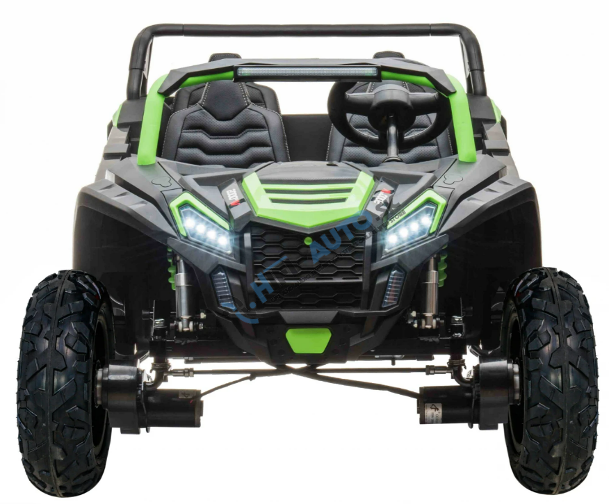 Elektrické autíčko Buggy ATV RACING UTV2000 štvormiestne zelené