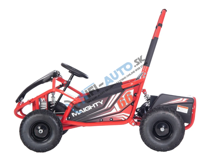 Elektrická bugina MAIGHTY – červená