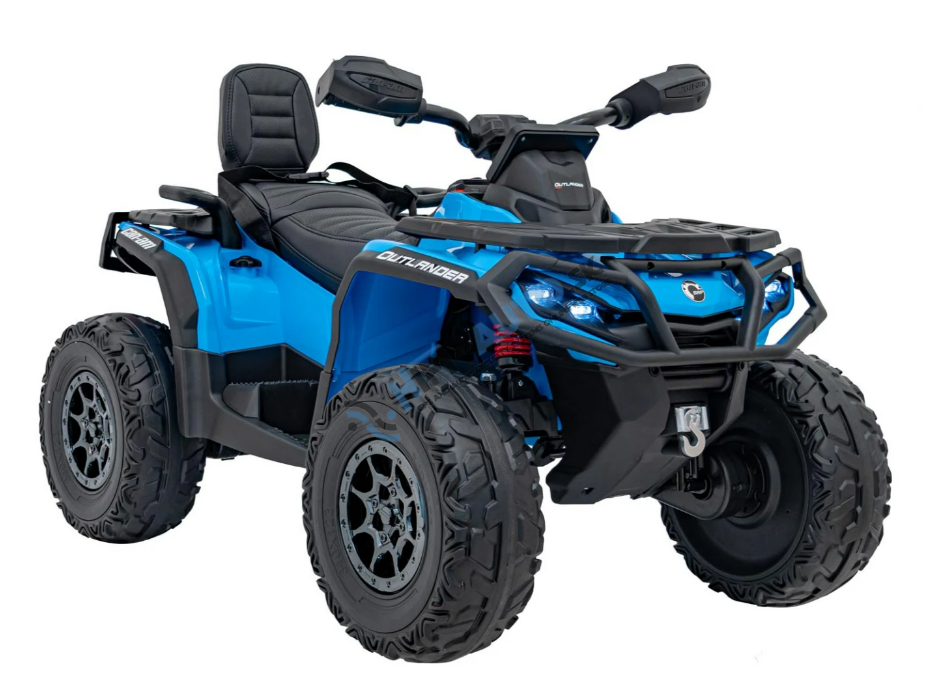 Detská elektrická štvorkolka Can-Am Outlander ATV 4x200W modrá