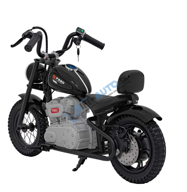Elektrická motorka SPEED POWER – čierna