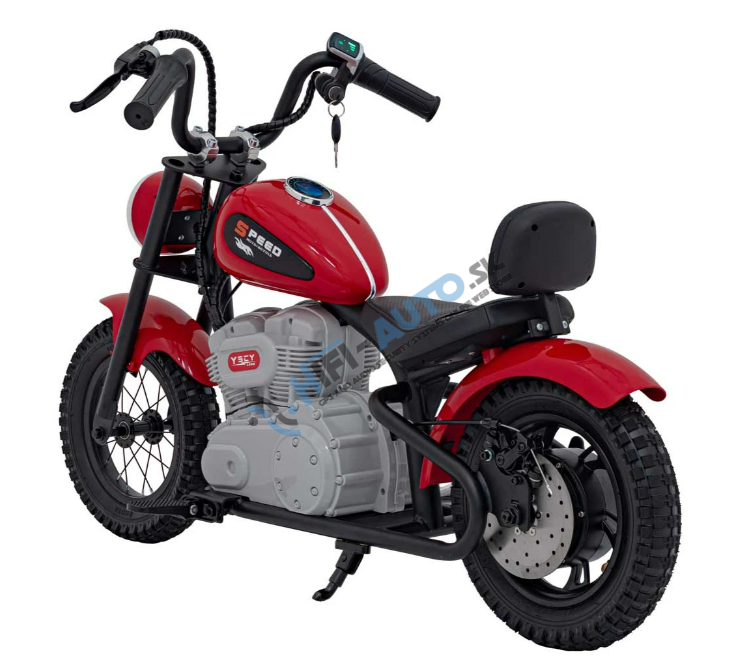 Elektrická motorka SPEED POWER – červená