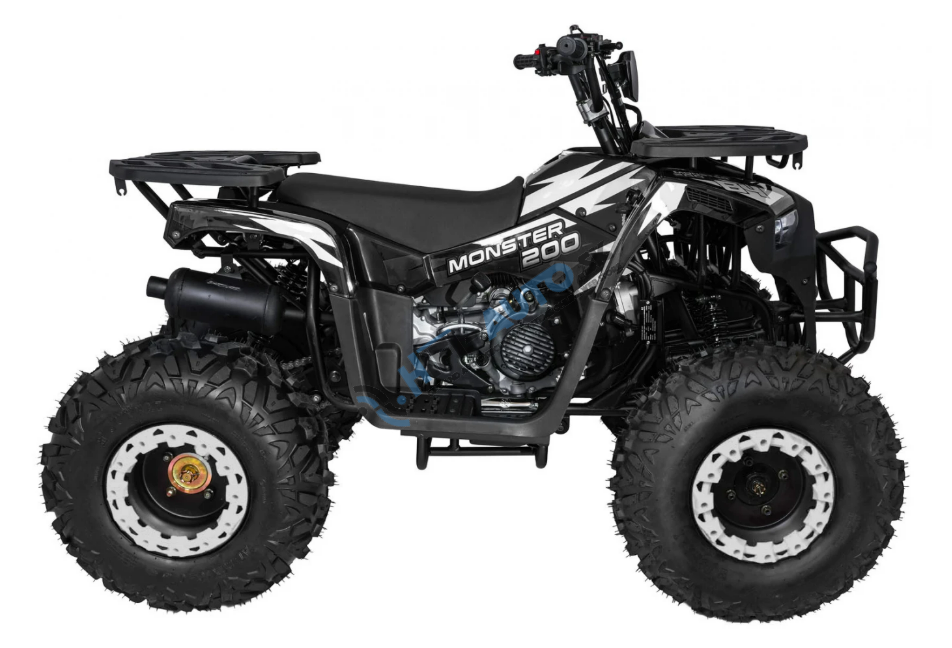 Benzínová štvorkolka MONSTER 200cc čierna