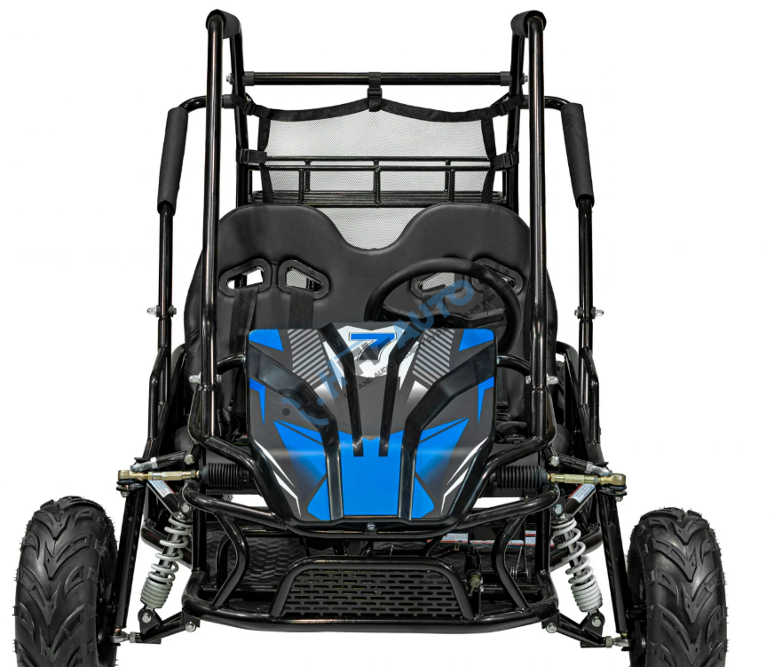 Benzínová BUGGY LUCKY SEVEN 212CC, modrá farba