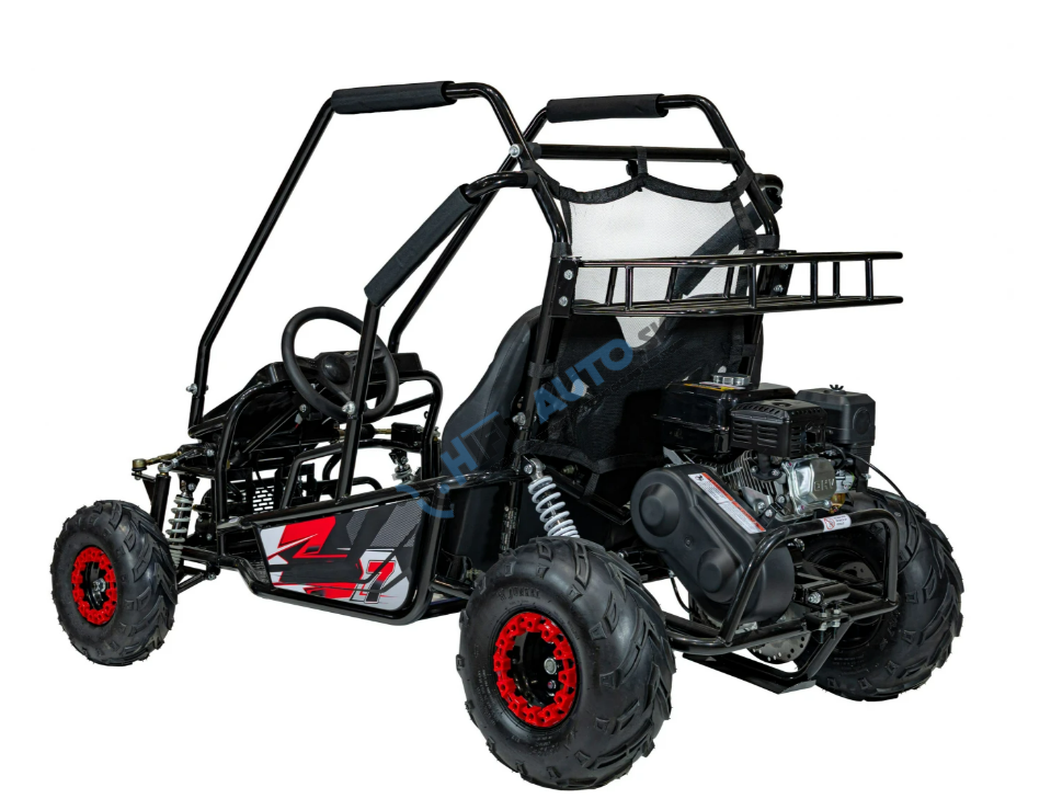 Benzínová BUGGY LUCKY SEVEN 212CC, Červená farba
