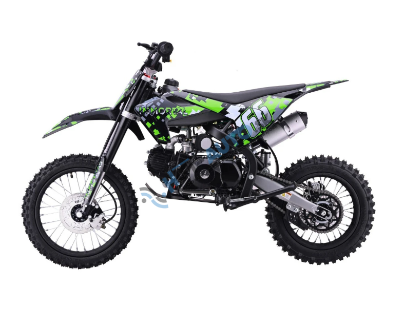 Detská benzínová motorka 110CM IMMORTAL – zelená