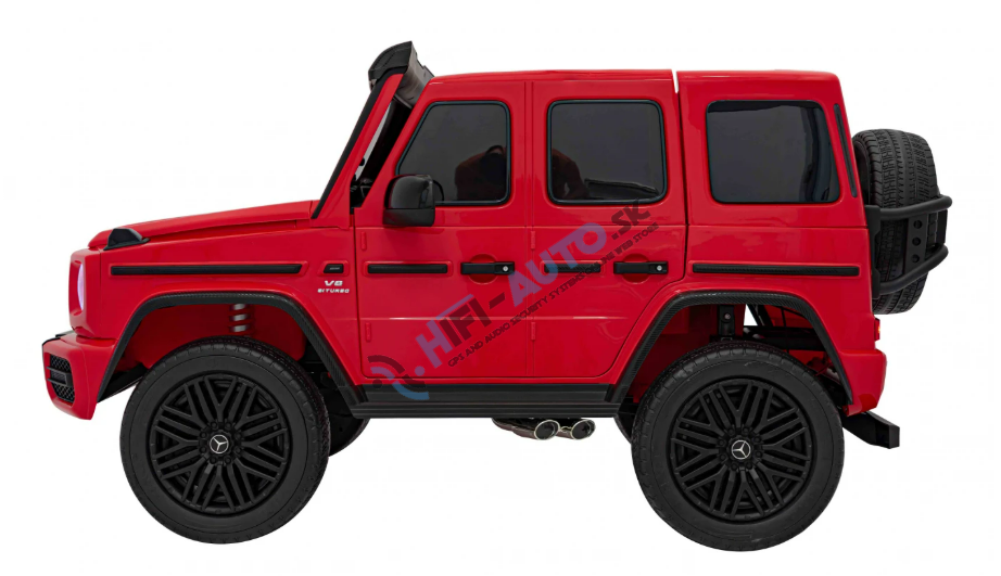 Elektrické autíčko Mercedes Benz G63 AMG XXL 24V – červená