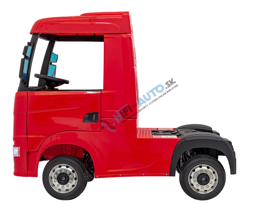 Elektrické autíčko Kamión SCANIA R-Serie – červené