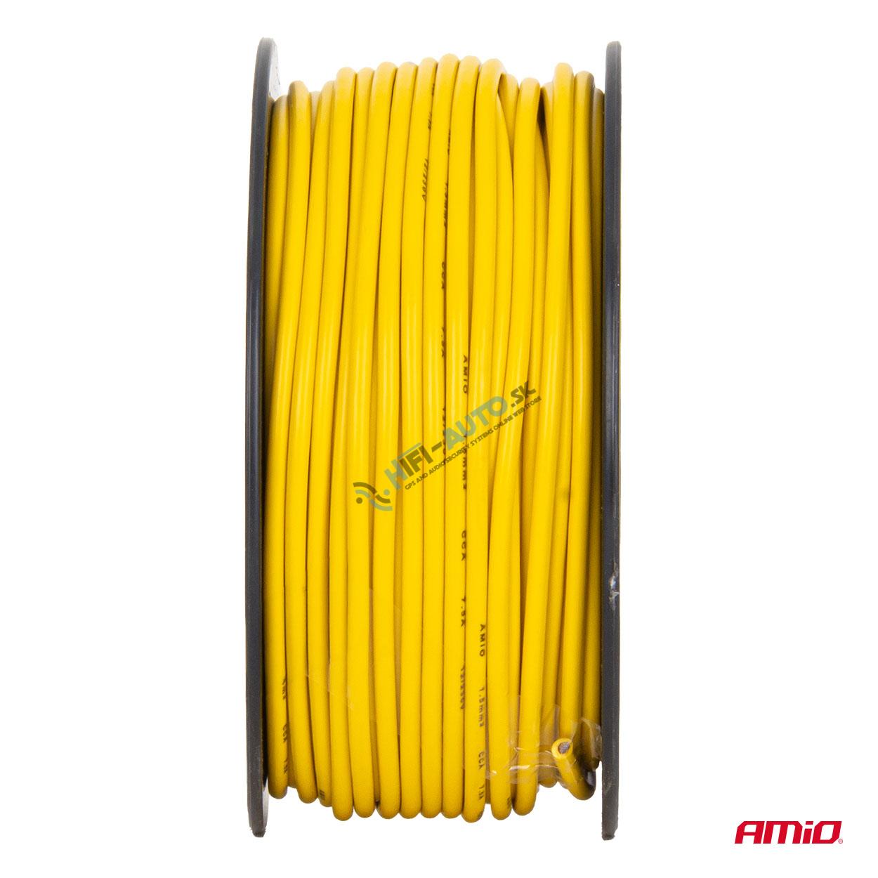 Jednožilový vodič reproduktora CCA 1x1.5mm2 50m 7.5A 12/230V