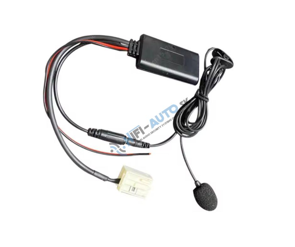 Bluetooth adaptér s mikrofónom AUX/MP3 pre VW, Audi, Škoda, Seat – 12-pin CD menič