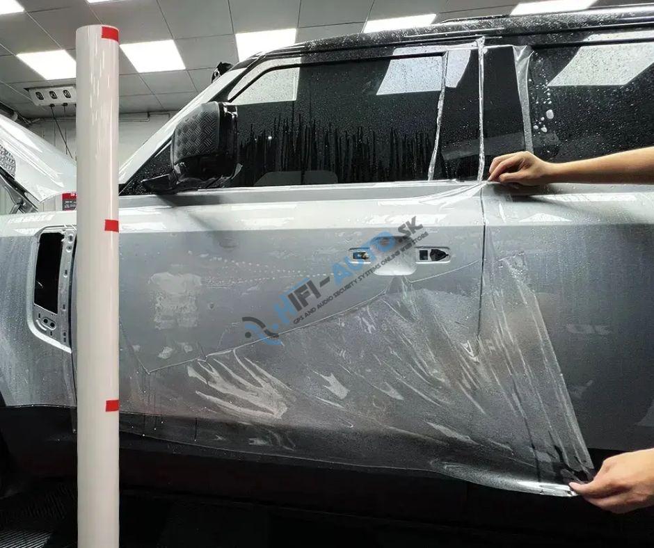 PPF ochranná fólia na auto – transparentná, hrúbka 215 mikrónov