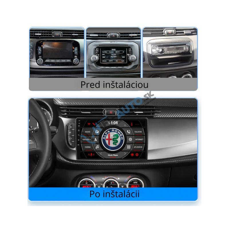 ANDROID 14 Alfa Romeo Giulietta autorádio