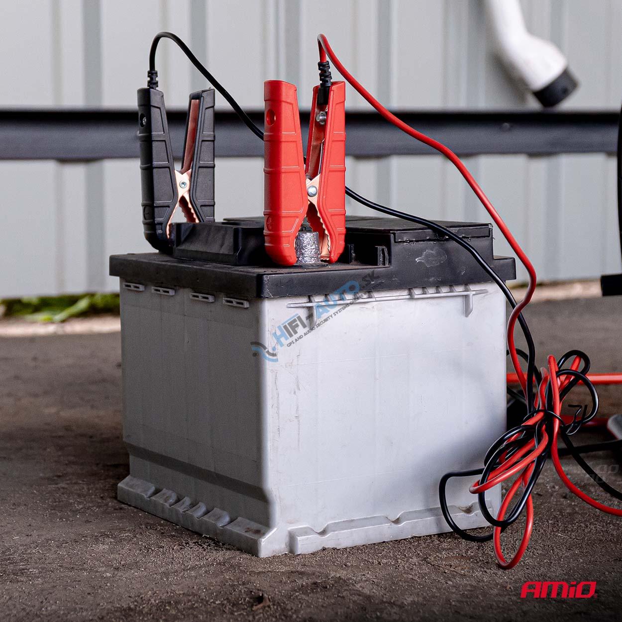 Nabíjačka digitálna BOOST AGM GEL STD LiFePo4 MAX 16A 12/24V PRO