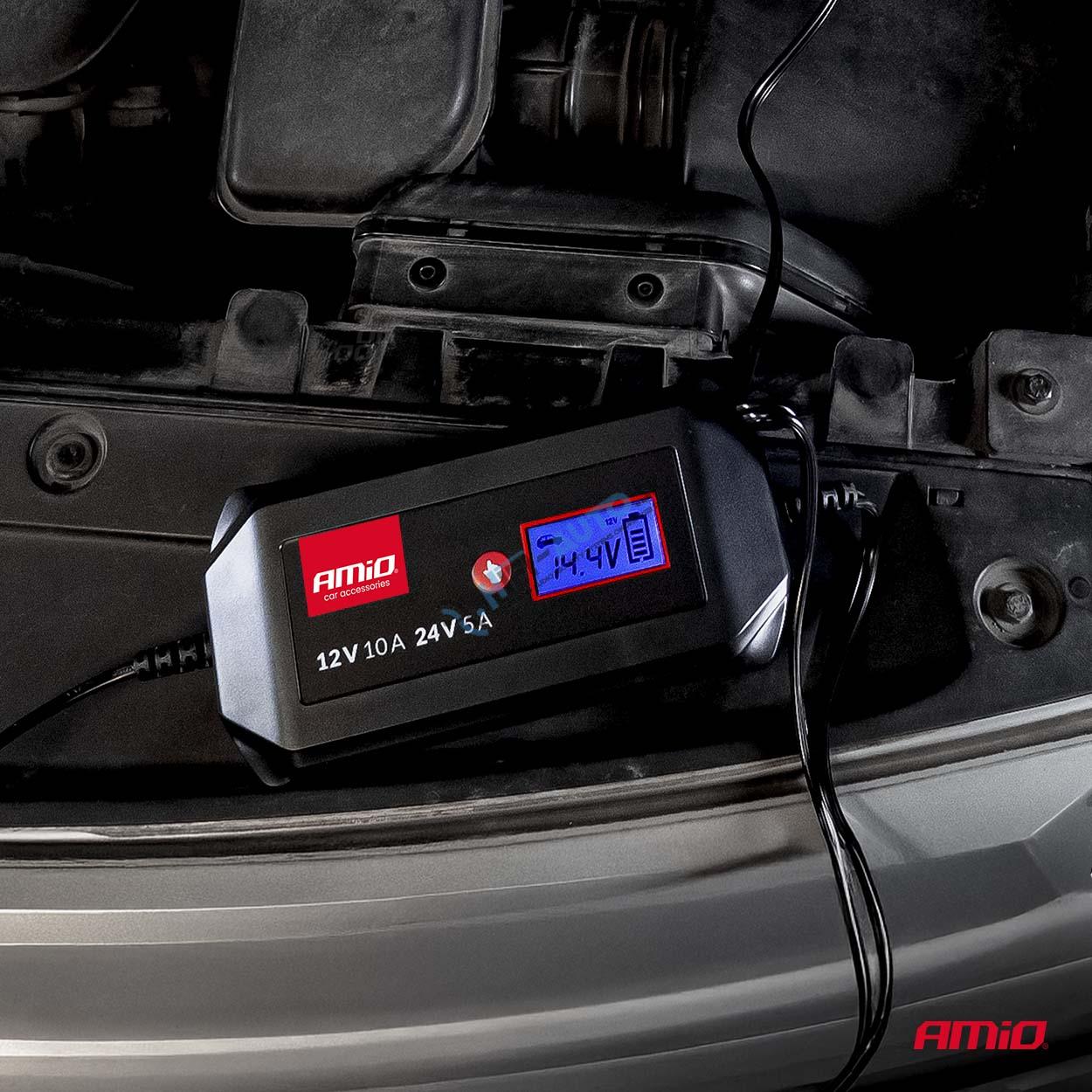 Nabíjačka digitálna STD GEL AGM WET MAX 10A 12/24V