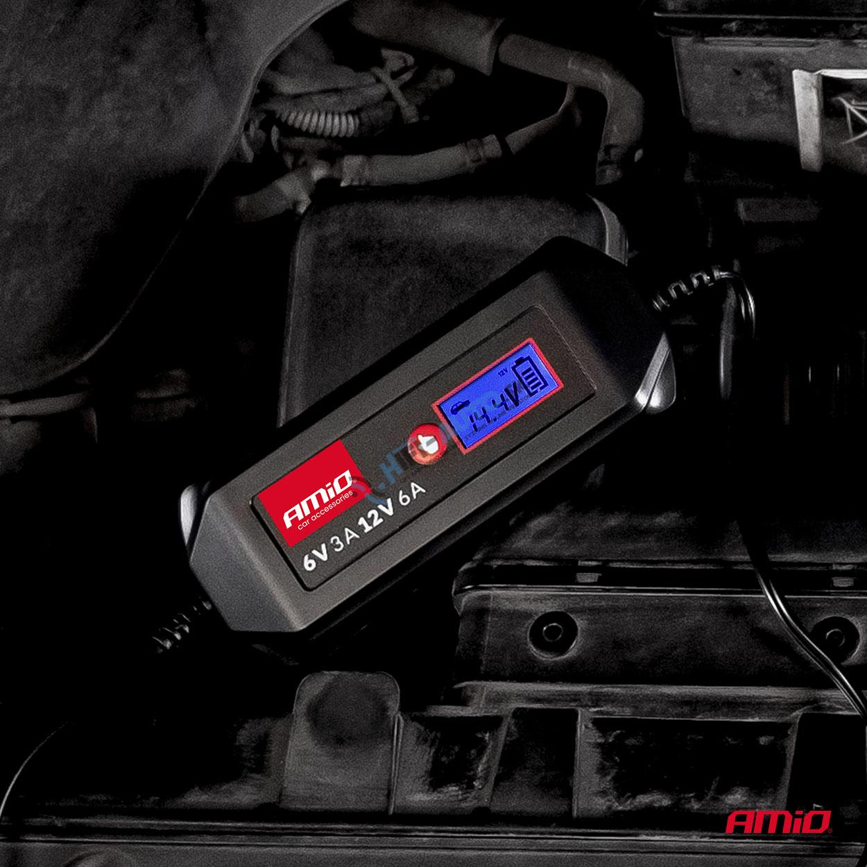 Nabíjačka digitálna STD GEL AGM WET MAX 6A 6/12V