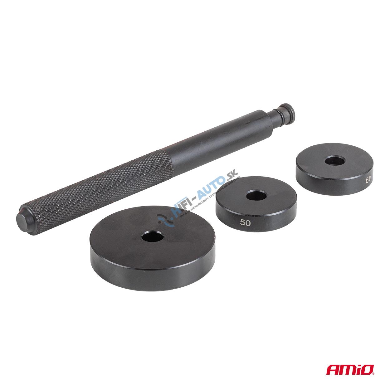 Súprava náradia na montáž a demontáž puzdier, ložísk a tesnení 52 prvkov