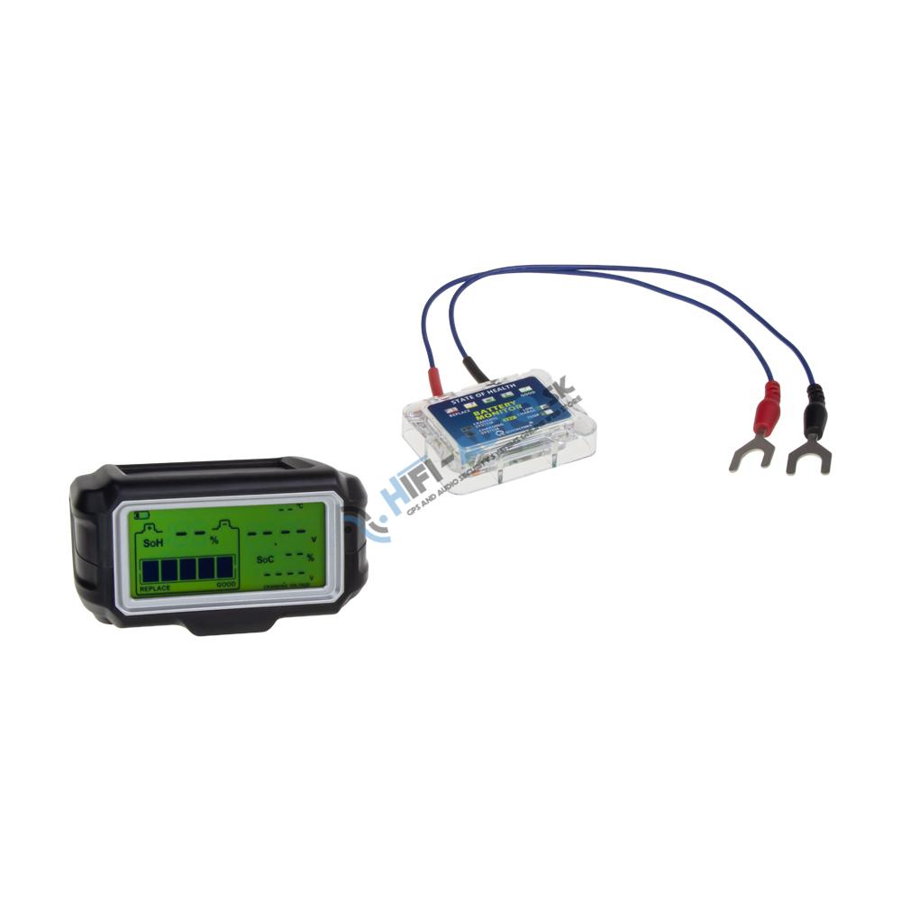 Monitoring batérie CARCLEVER s displejom 12V