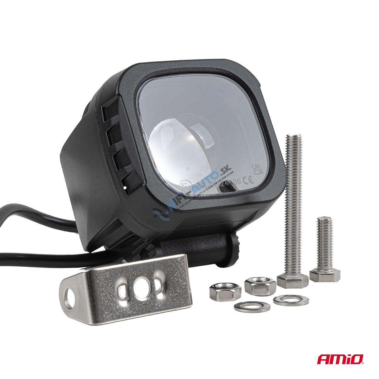 LED bezpečnostné svetlo 15W 10–80V