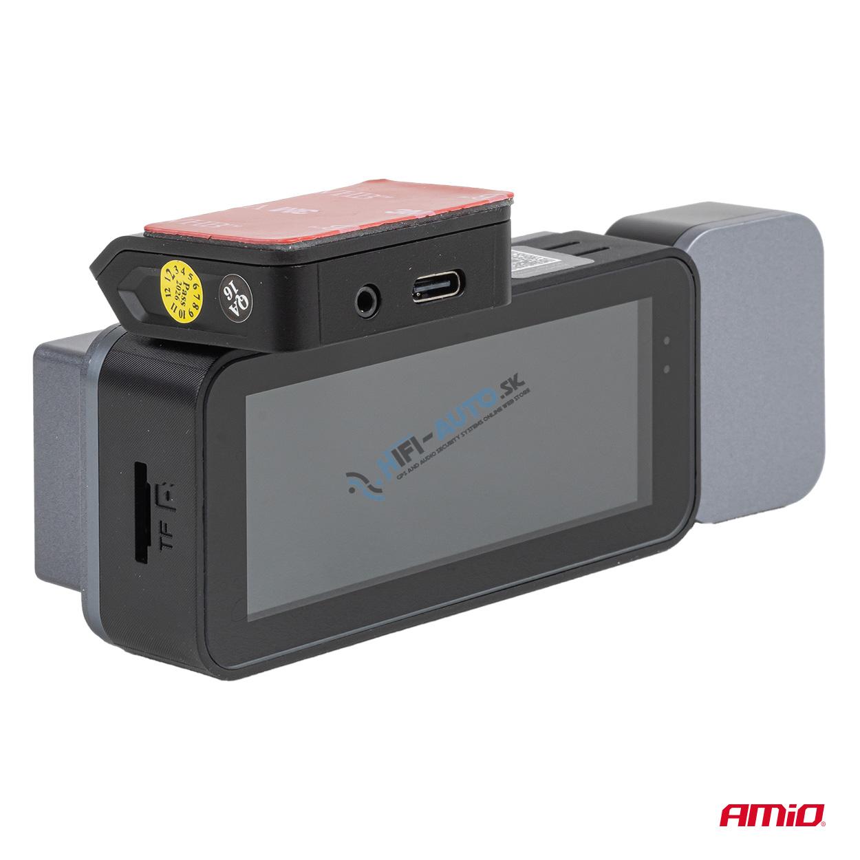 Kamera do auta so zadnou kamerou 4K + 1K + 2K WLAN WIFI UHD 512 GB