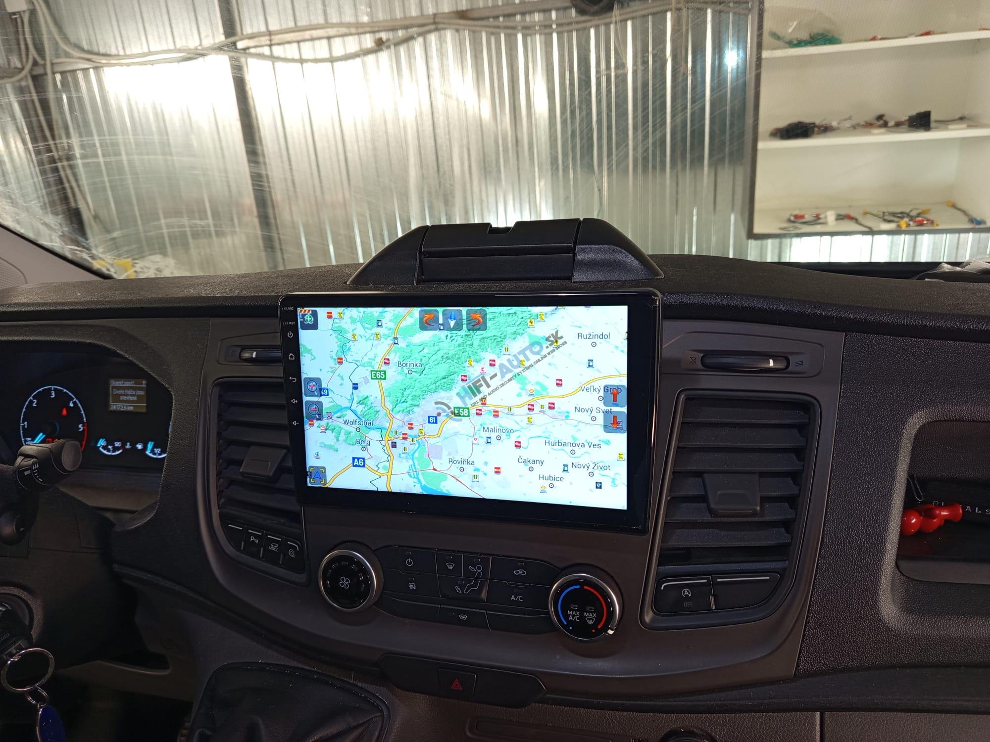ANDROID 14 Ford Transit Custom Tourneo autorádio