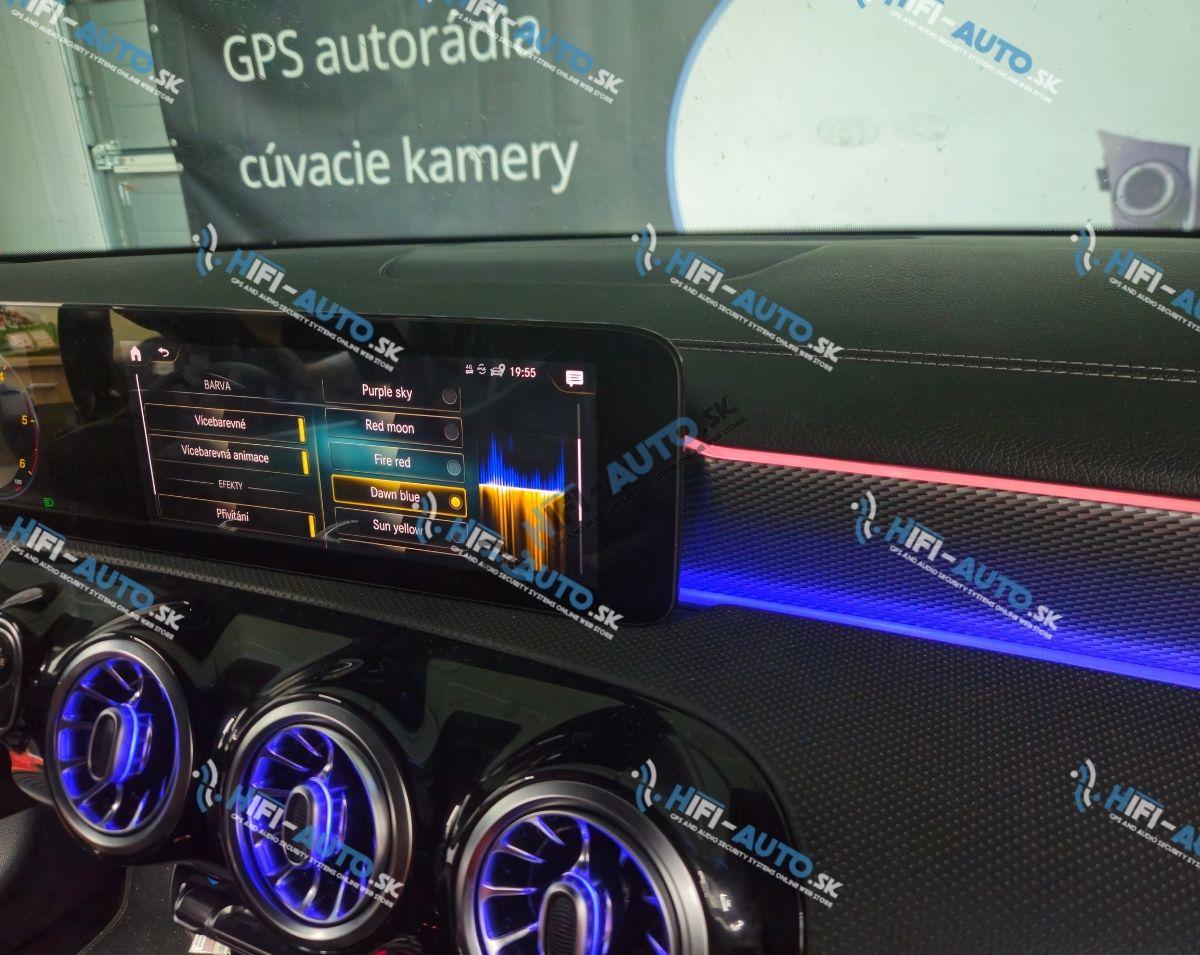 Ambientné osvetlenie Mercedes Benz A CLASS W177 2019-2023