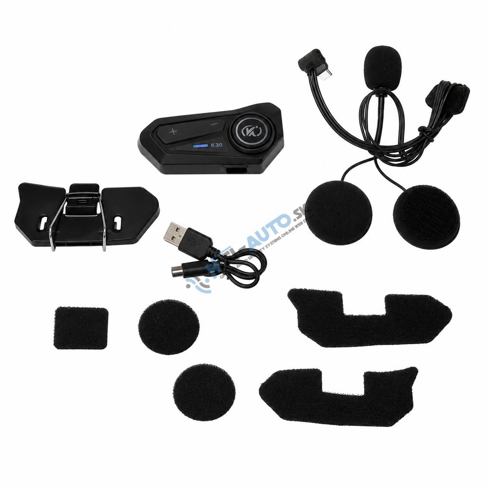 Bluetooth HF sada do helmy univerzálna