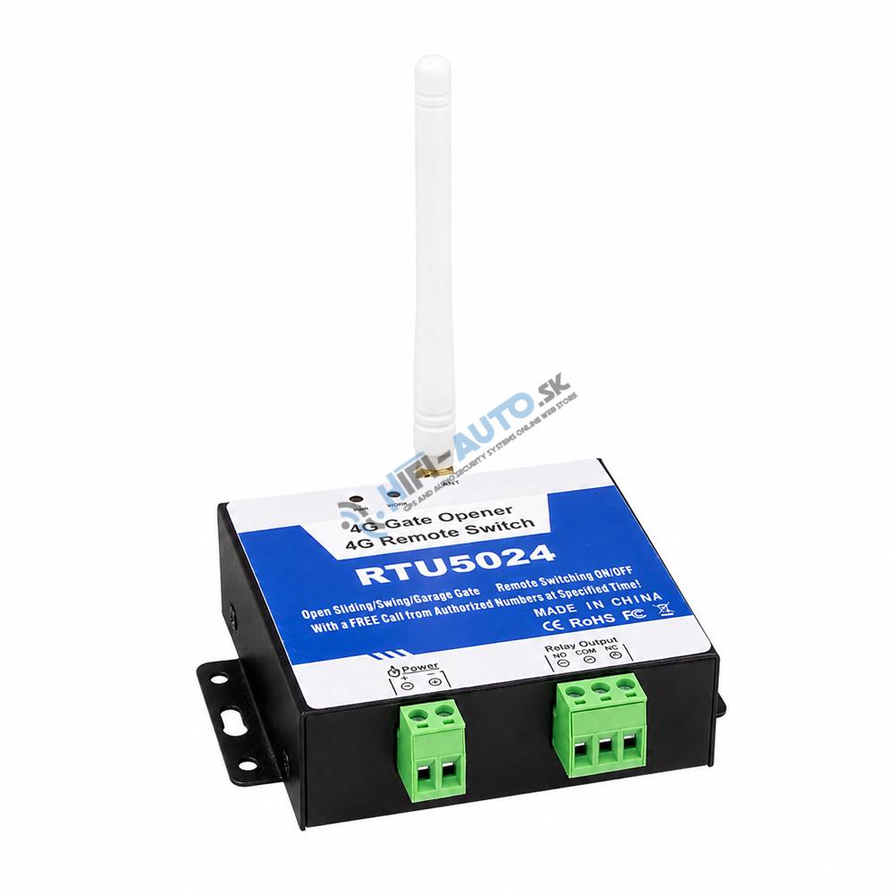 GSM/4G modul pre ovládanie brán a brán prezvonením