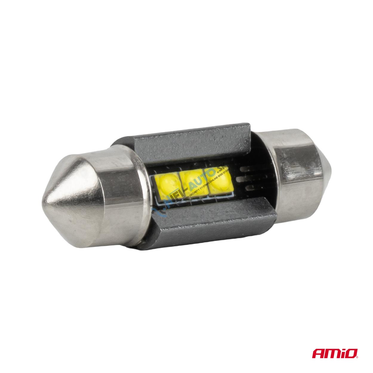 LED žiarovky CANBUS 31mm 2525 3SMD White 12/24V