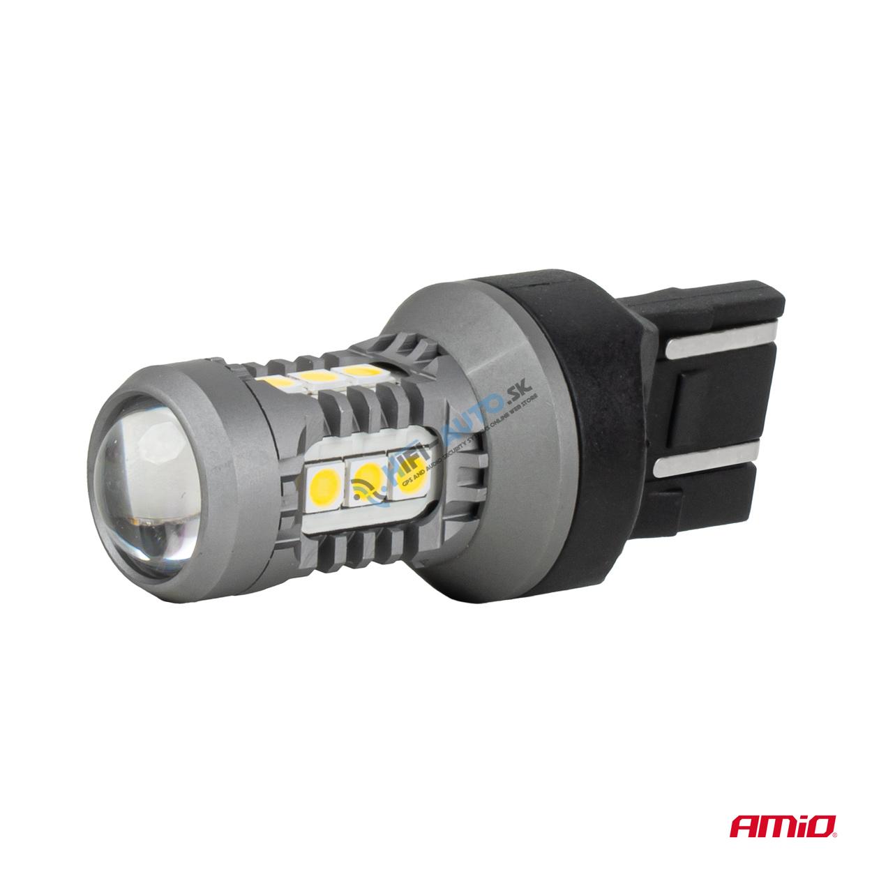 LED žiarovky STANDARD 7443 W21/5W 3030 15SMD White 12/24V