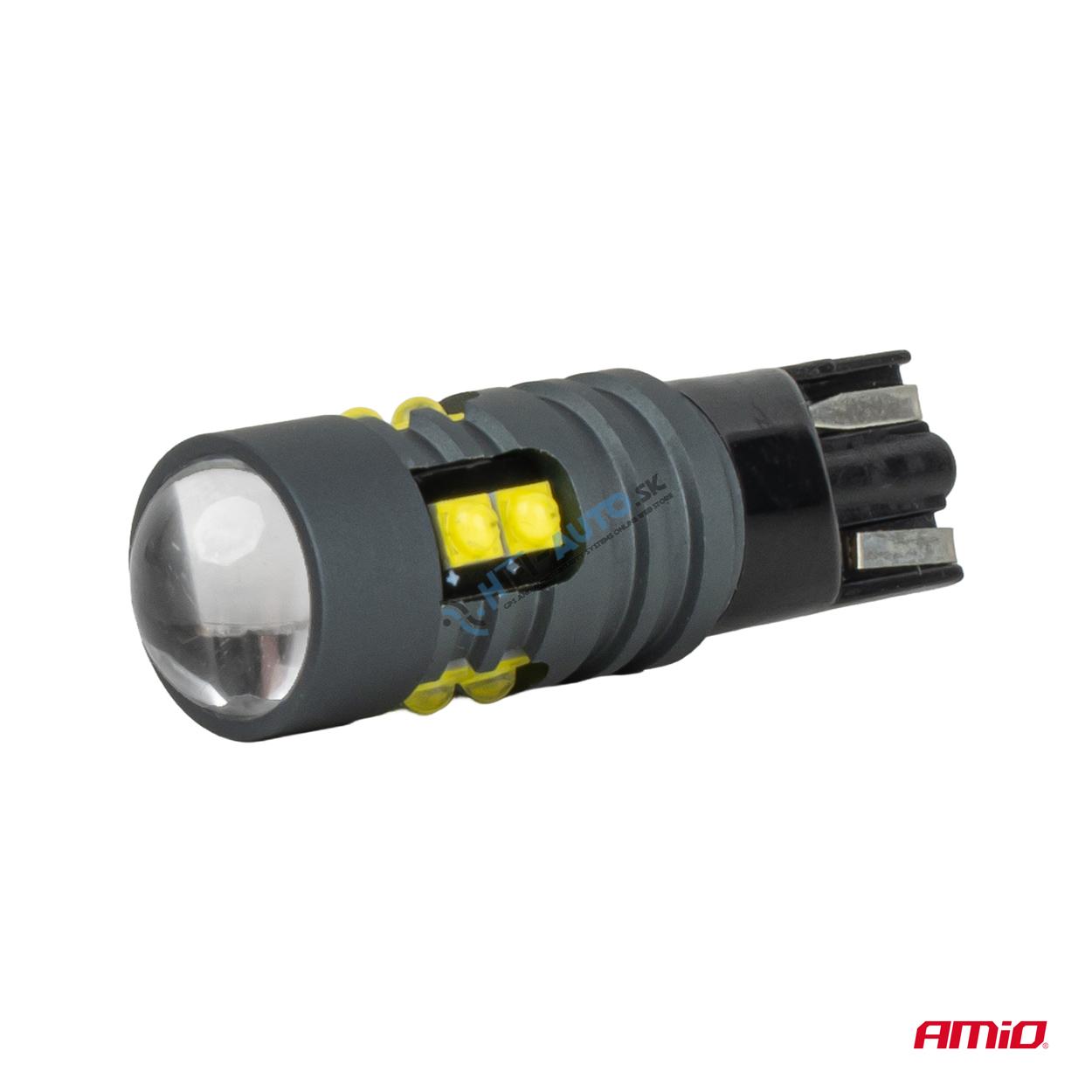 LED žiarovky STANDARD T10 2525 10SMD White 12/24V