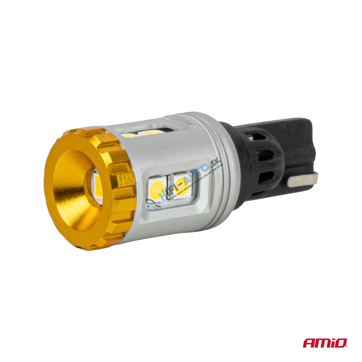 LED žiarovky STANDARD T15 3030 8SMD + 3020 1SMD White 12/24V