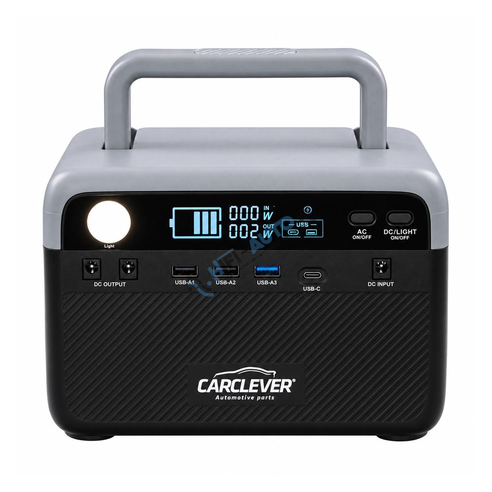 Nabíjacia stanica CARCLEVER - powerbanka, 230,4 Wh, AC-300W