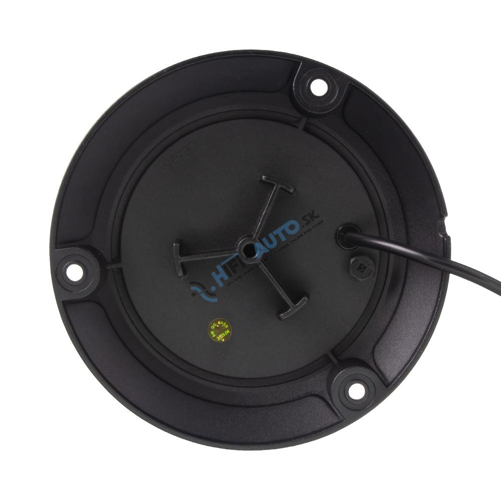LED maják, 12-24V, 16xLED oranžový, ECE R65