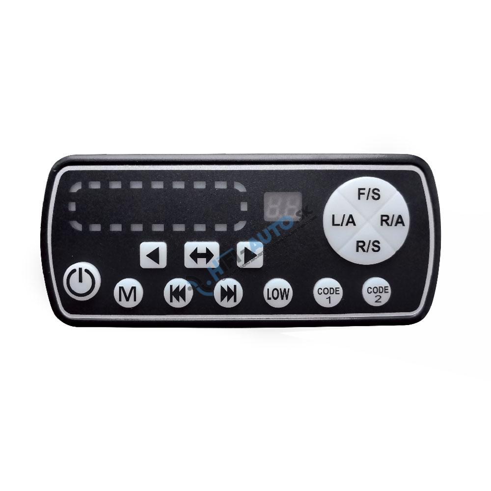LED rampa 1429mm, modrá, 12-24V, ECE R65