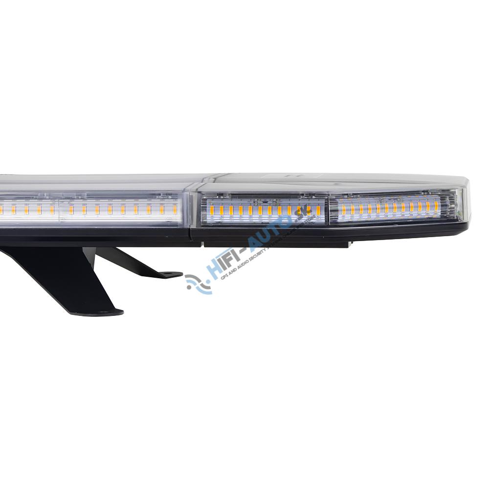 LED rampa 1021mm, oranžová, 12-24V, 198x1W LED, ECE R65